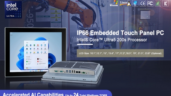 New Product Recommendation: Intel® Core™ Ultra5 200s AI-Ready Industrial Panel PC Series